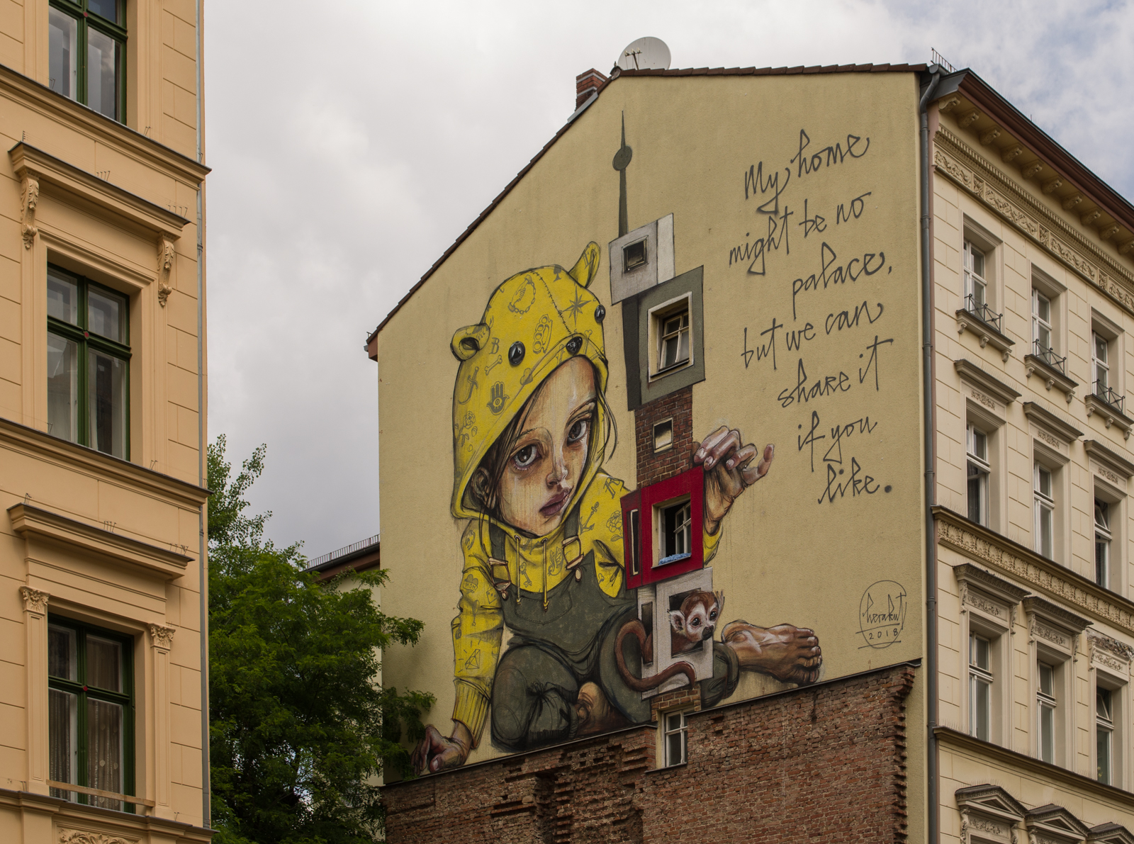 Street Art Berlin - Big Murals (Berlin-Tegel) • Pentaxians