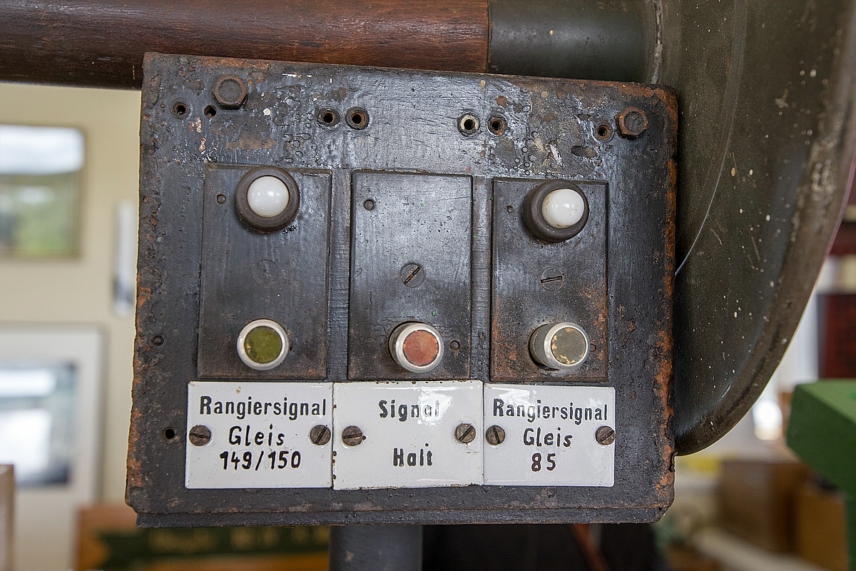 Blick in ein historisches Stellwerk • Pentaxians